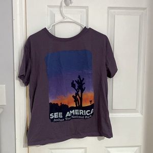 Womens sunset tshirt